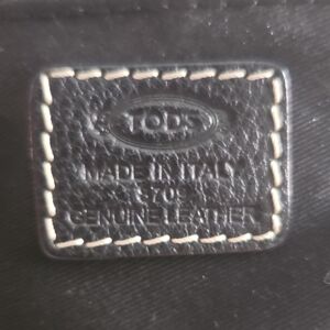 Tod's Black Leather Men's Bag